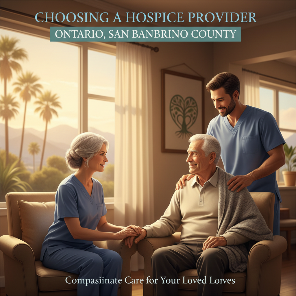 Choosing a Hospice Provider in Ontario, San Bernardino County