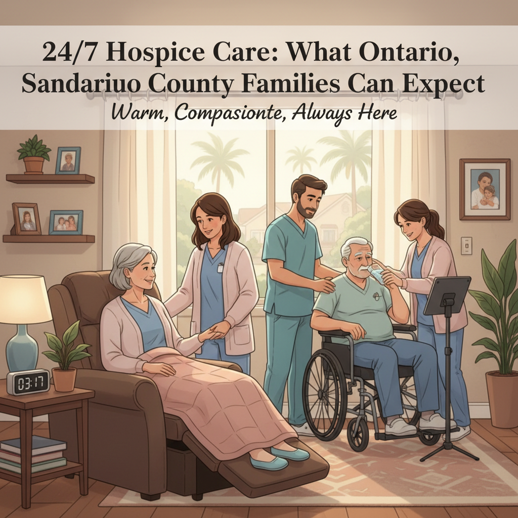 24/7 Hospice Care: What Ontario, San Bernardino County Families Can Expect
