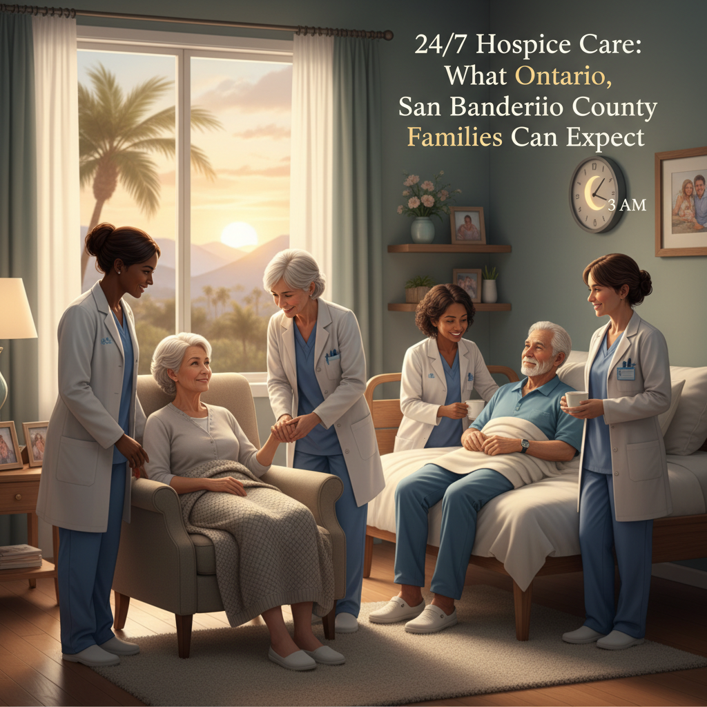 24/7 Hospice Care: What Ontario, San Bernardino County Families Can Expect
