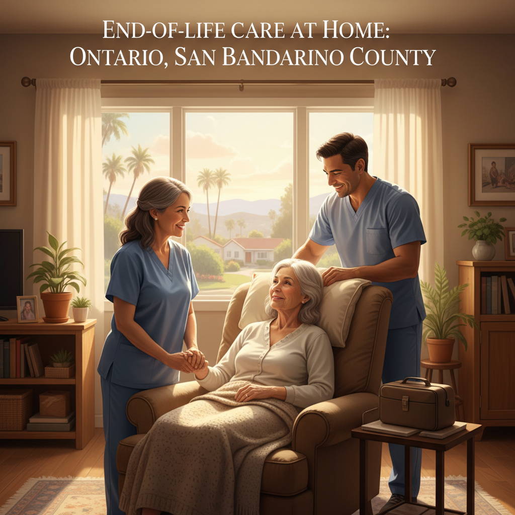 End-of-Life Care at Home in Ontario, San Bernardino County