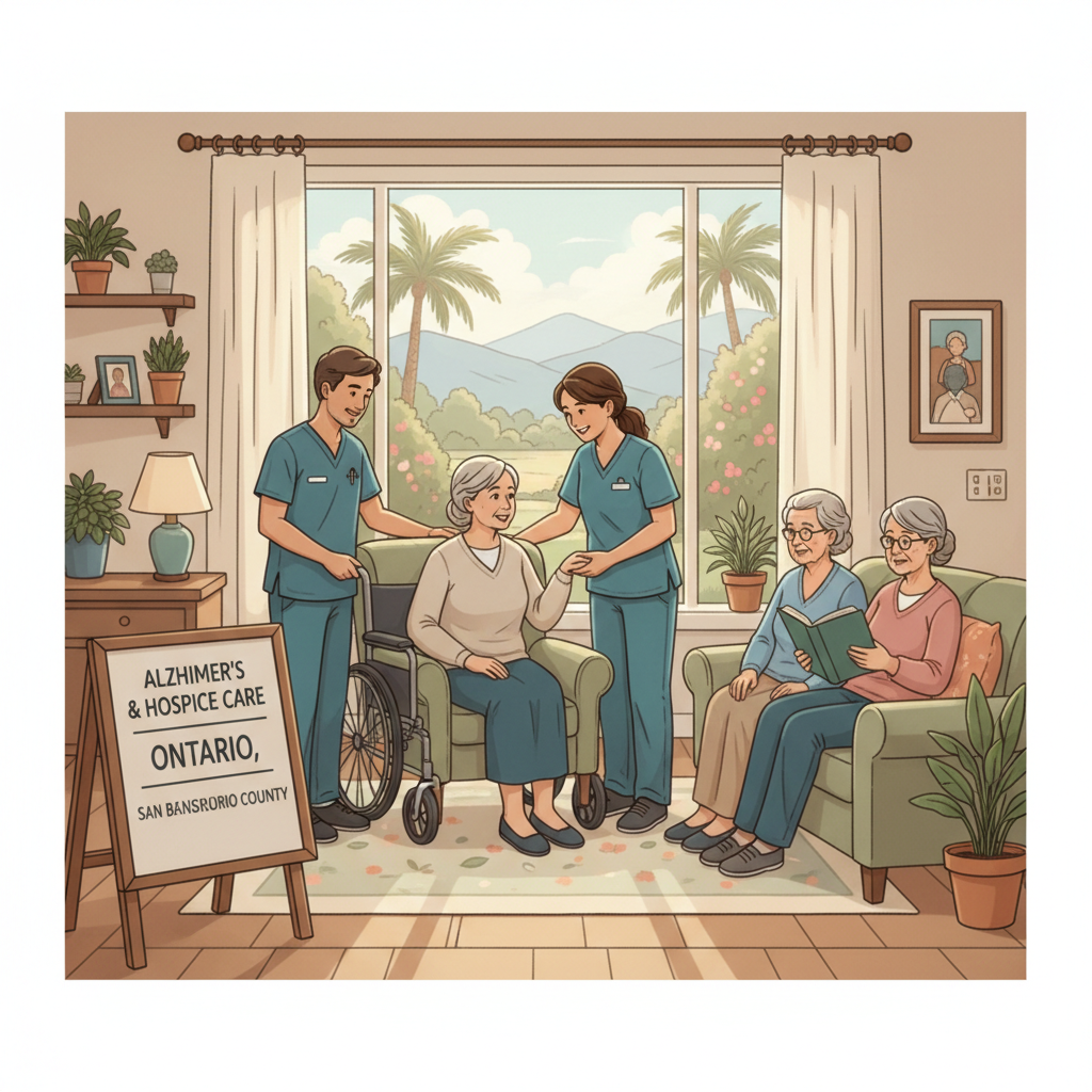 Alzheimer's Care and Hospice in Ontario, San Bernardino County
