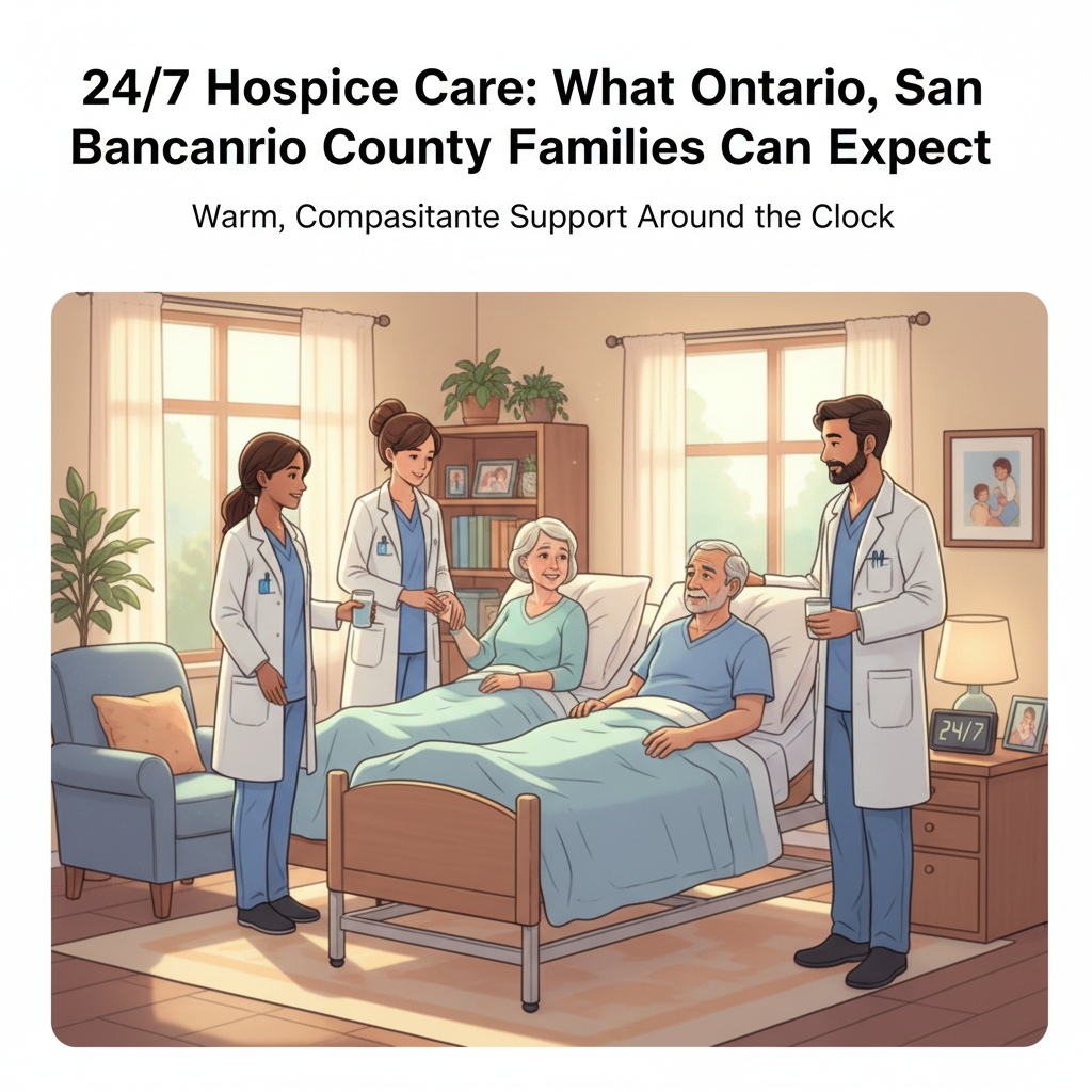 24/7 Hospice Care: What Ontario, San Bernardino County Families Can Expect