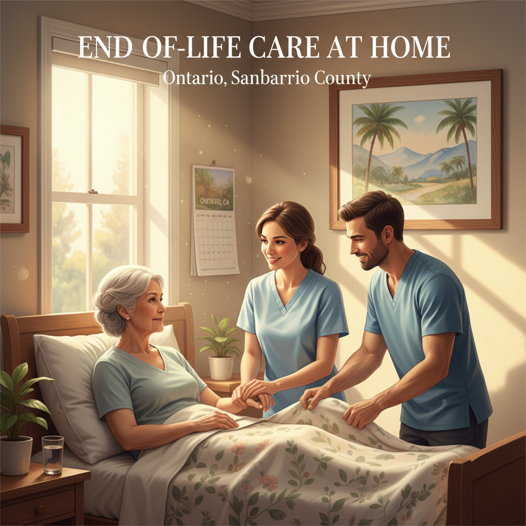 End-of-Life Care at Home in Ontario, San Bernardino County
