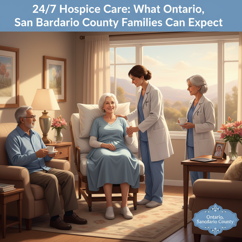 24/7 Hospice Care: What Ontario, San Bernardino County Families Can Expect