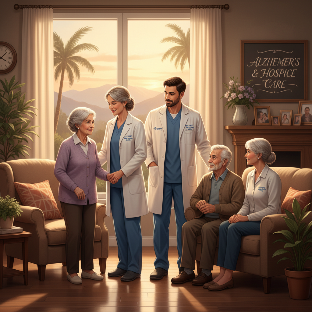 Alzheimer's Care and Hospice in Ontario, San Bernardino County