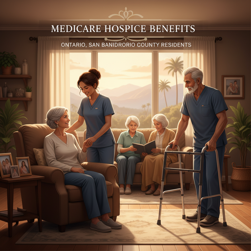Medicare Hospice Benefits for Ontario, San Bernardino County Residents