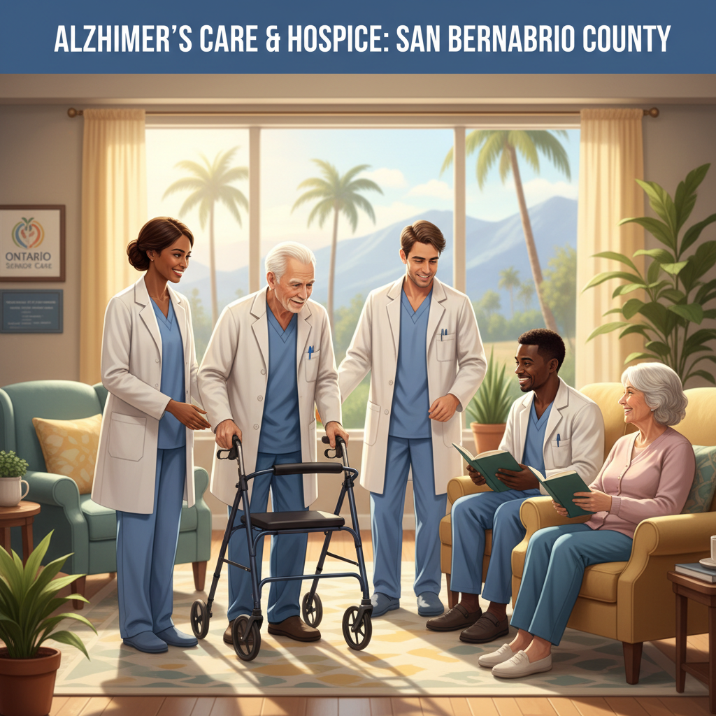 Alzheimer's Care and Hospice in Ontario, San Bernardino County