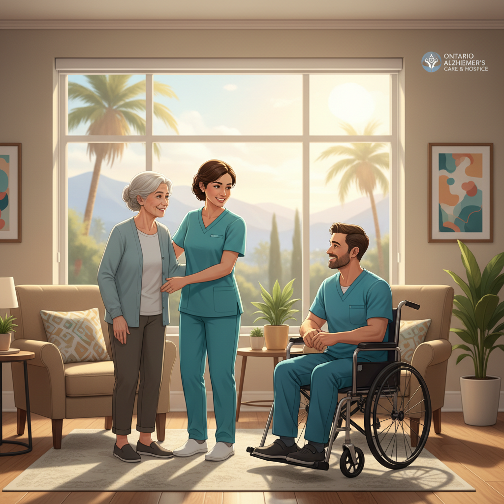 Alzheimer's Care and Hospice in Ontario, San Bernardino County