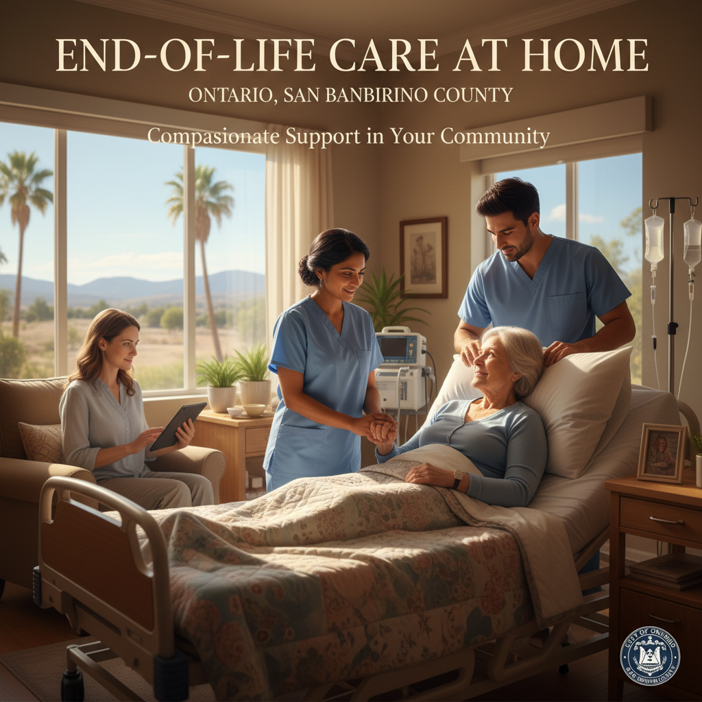 End-of-Life Care at Home in Ontario, San Bernardino County