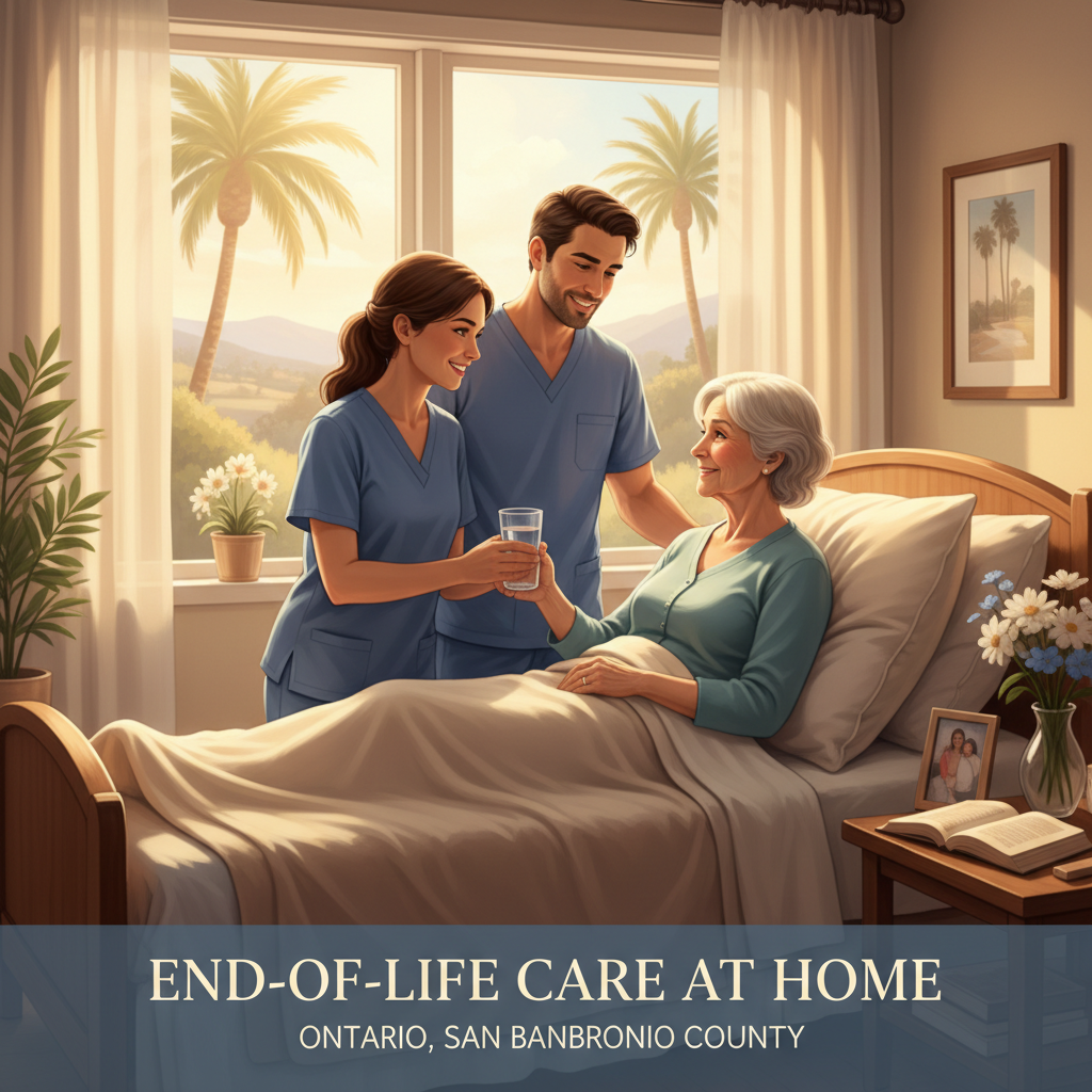 End-of-Life Care at Home in Ontario, San Bernardino County