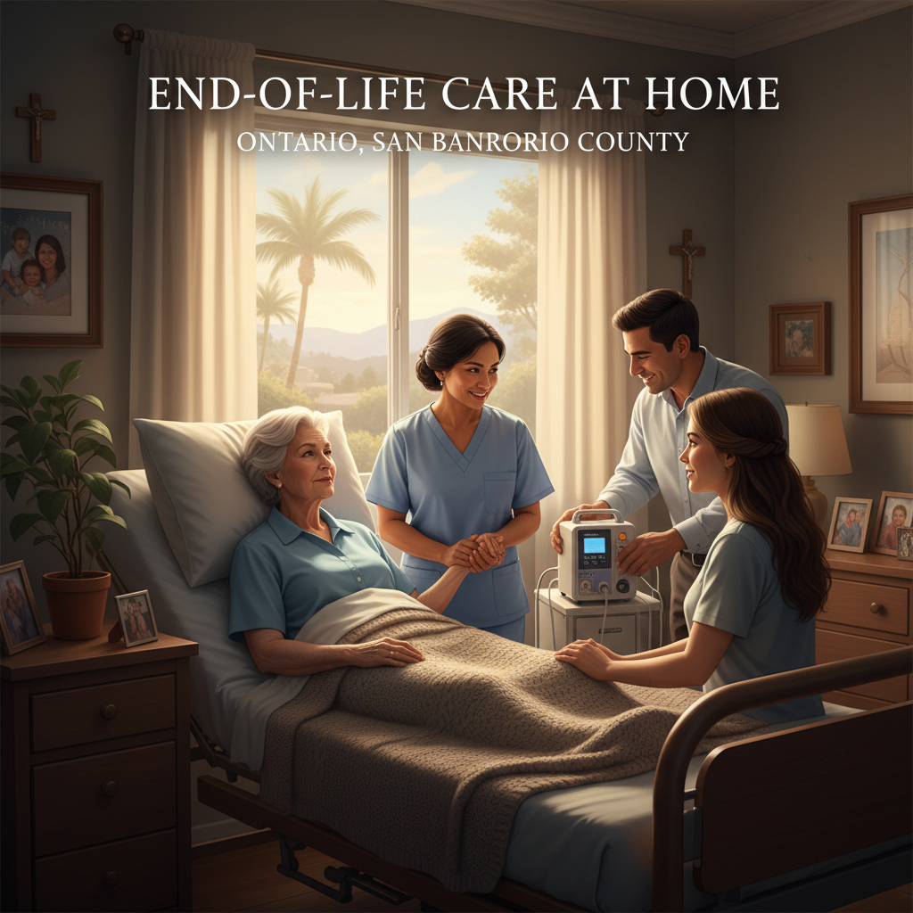 End-of-Life Care at Home in Ontario, San Bernardino County