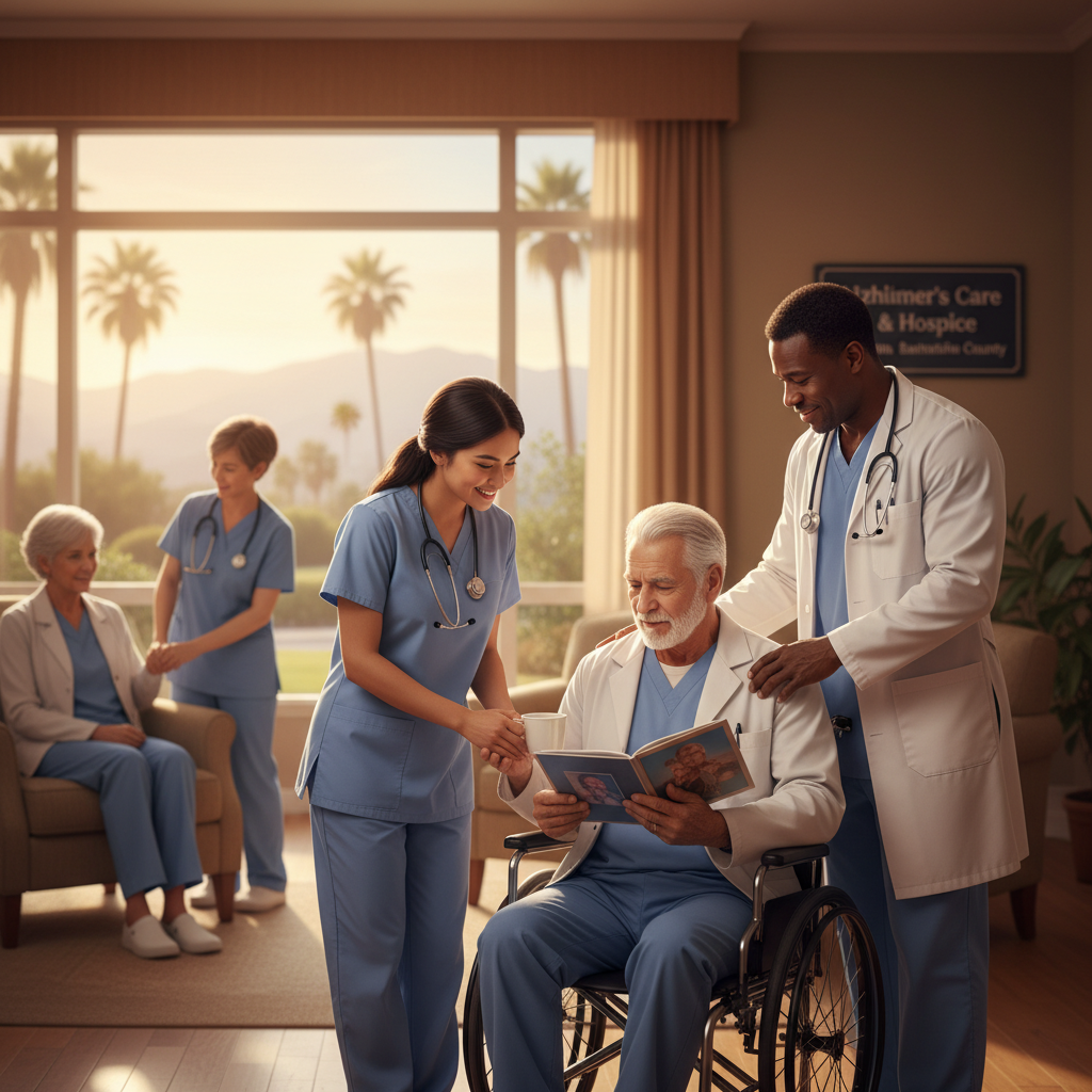 Alzheimer's Care and Hospice in Ontario, San Bernardino County