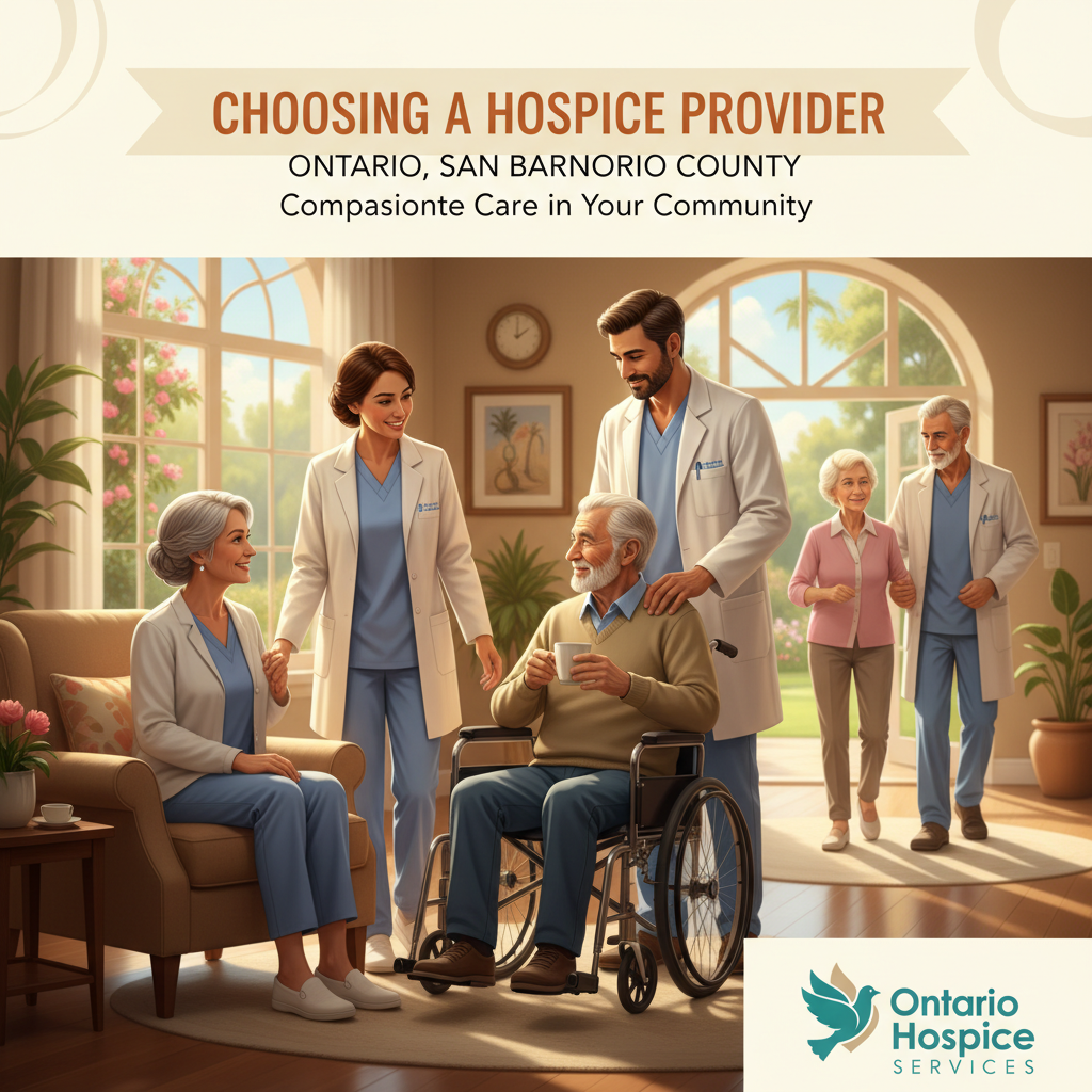 Choosing a Hospice Provider in Ontario, San Bernardino County