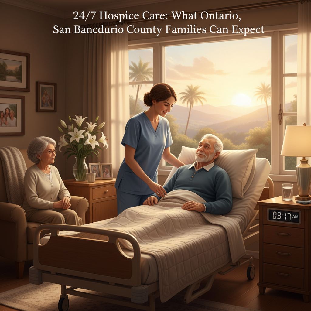 24/7 Hospice Care: What Ontario, San Bernardino County Families Can Expect