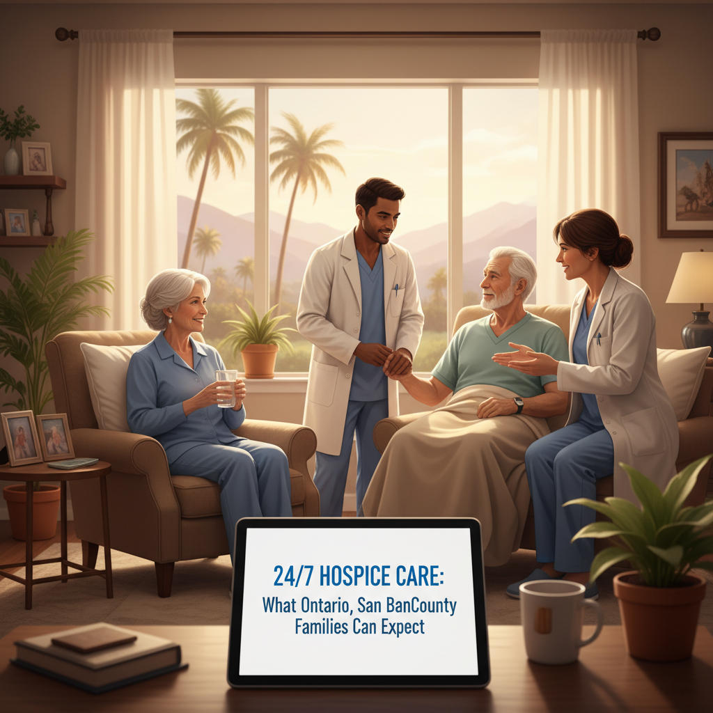 24/7 Hospice Care: What Ontario, San Bernardino County Families Can Expect