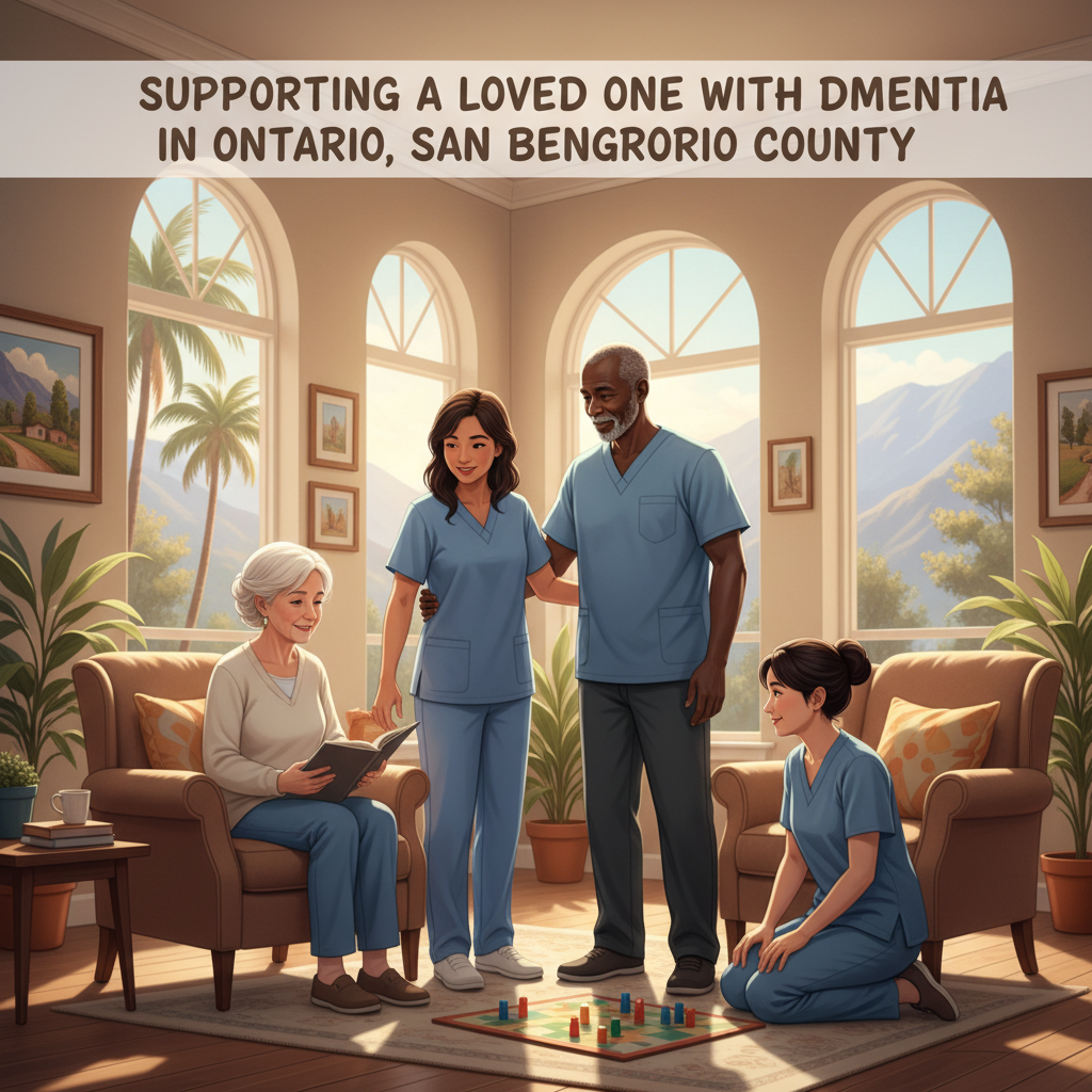 Supporting a Loved One with Dementia in Ontario, San Bernardino County