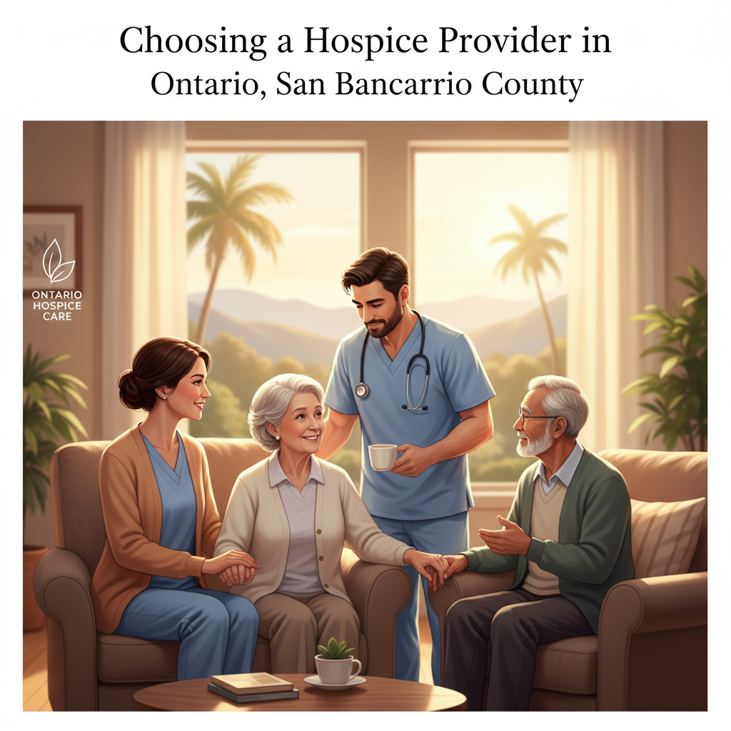 Choosing a Hospice Provider in Ontario, San Bernardino County