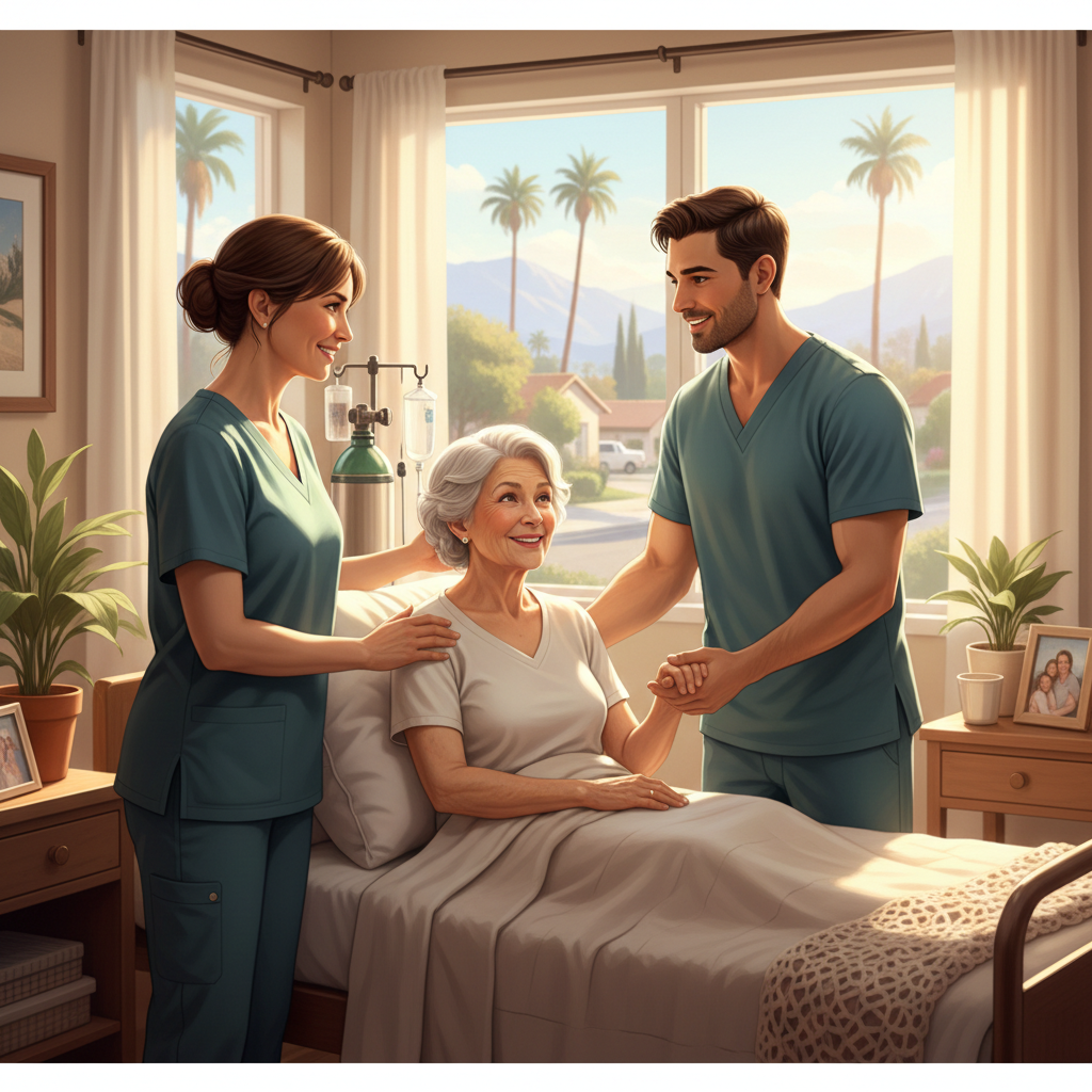 End-of-Life Care at Home in Ontario, San Bernardino County