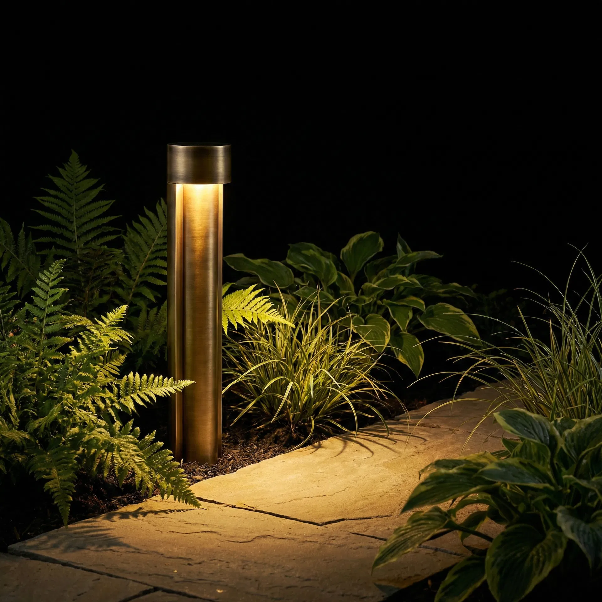 Cast Brass Path Light