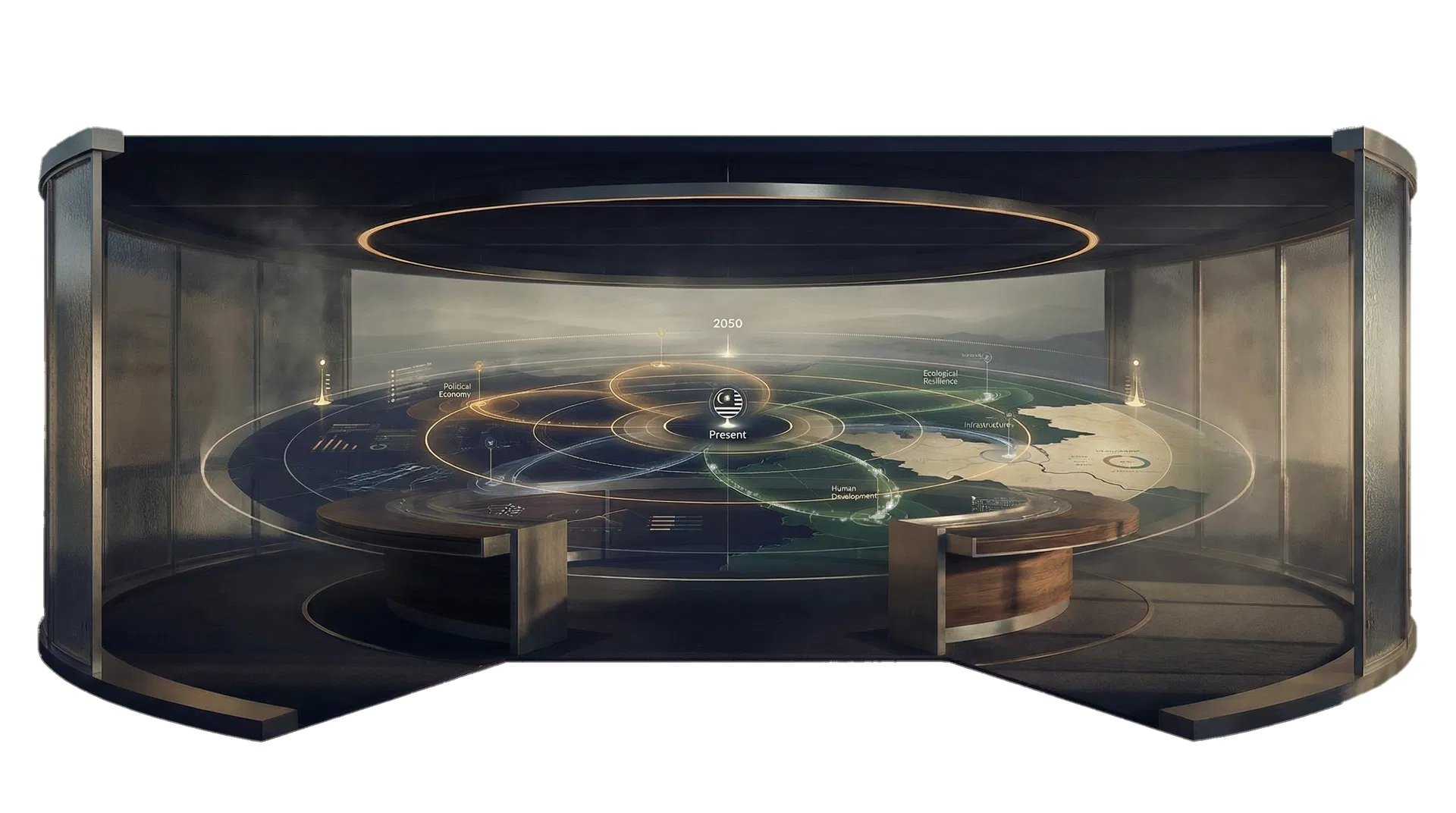 Scenario horizon map