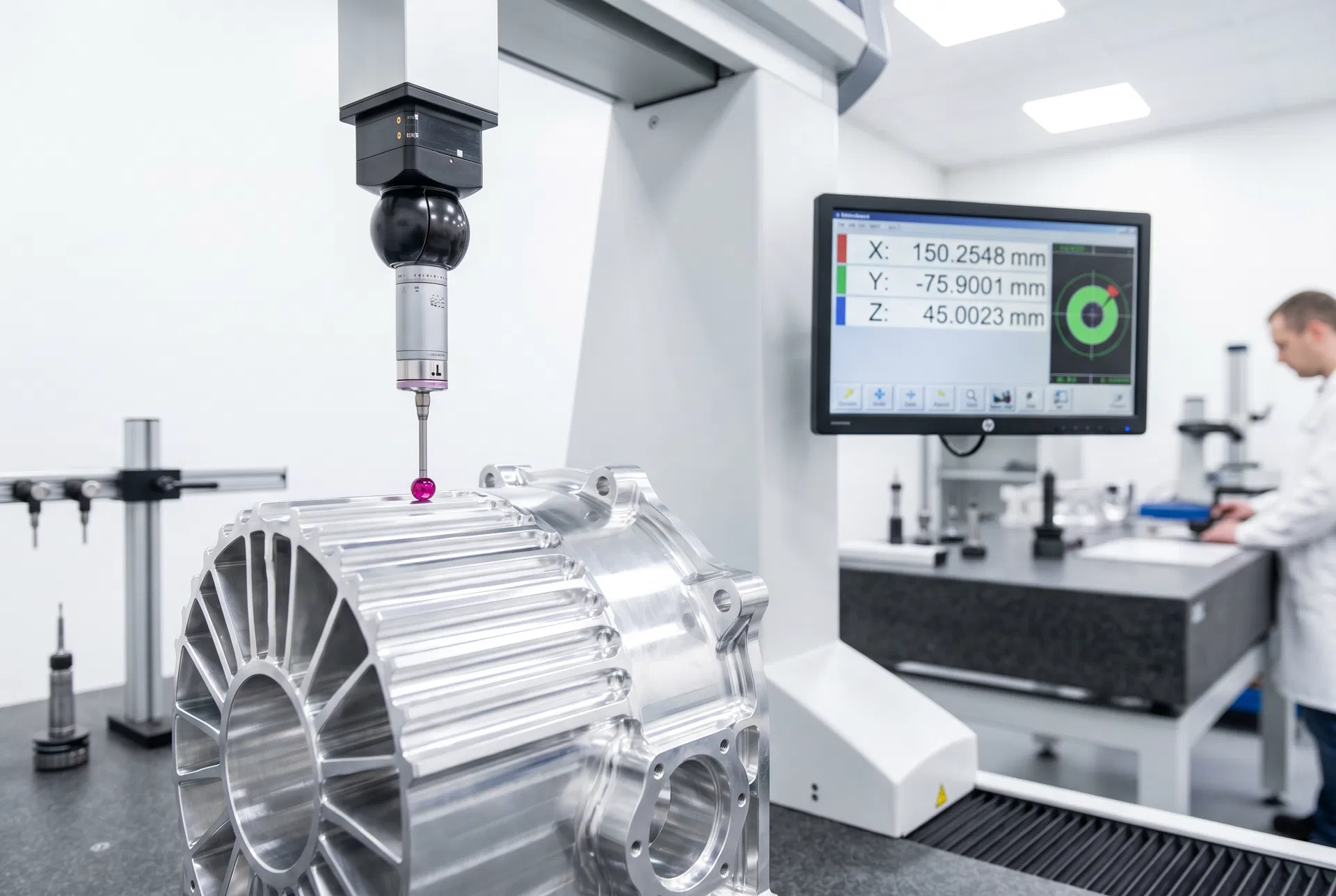 CNC Quality Inspection with CMM