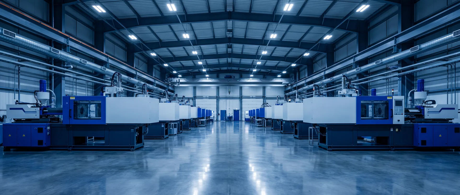 Injection molding machine factory