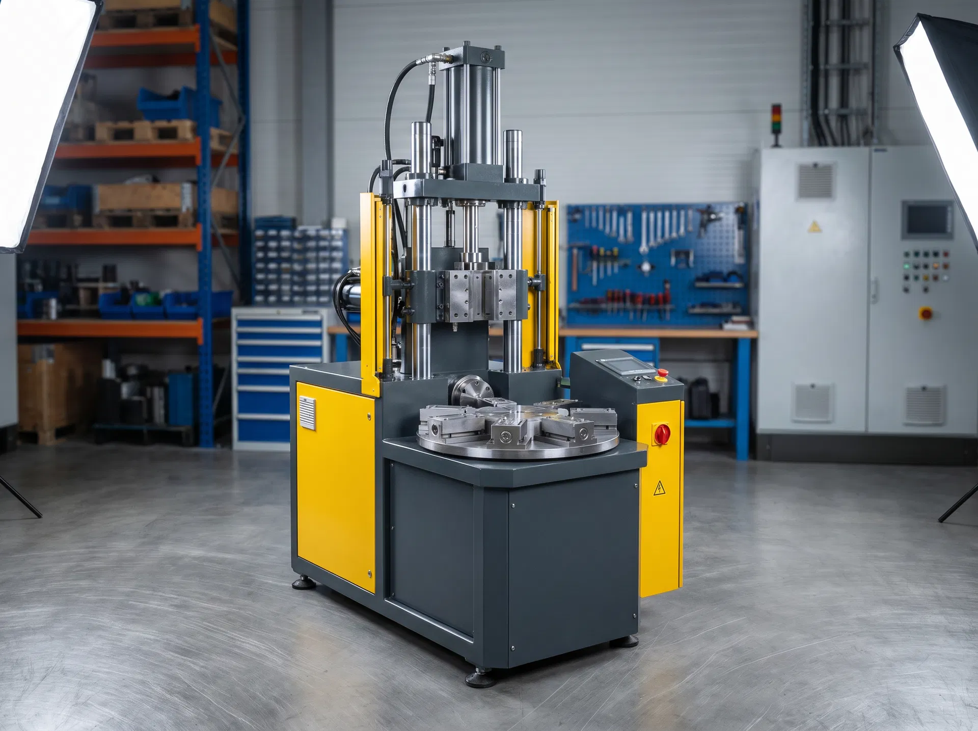 Vertical Injection Molding Machine