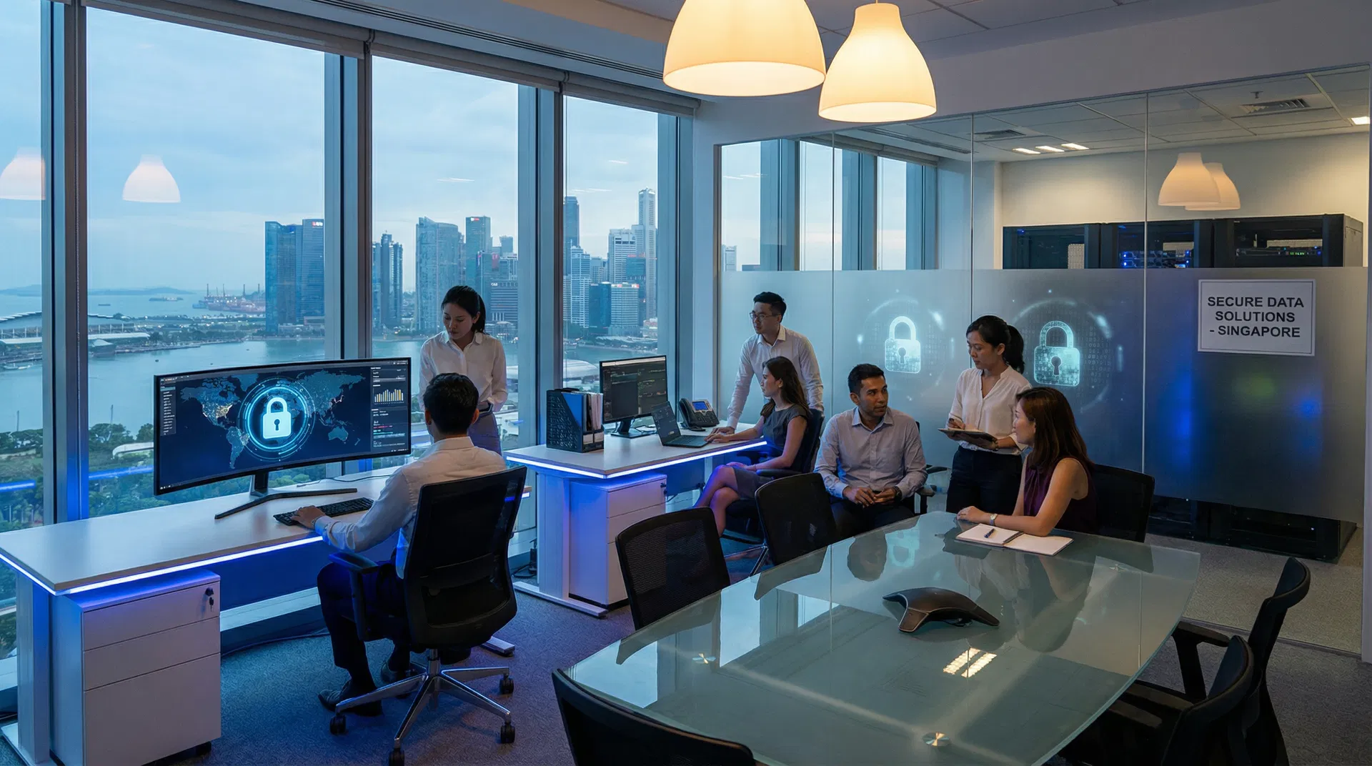 Can AI Safely Handle Sensitive Work Data in Singapore Offices?