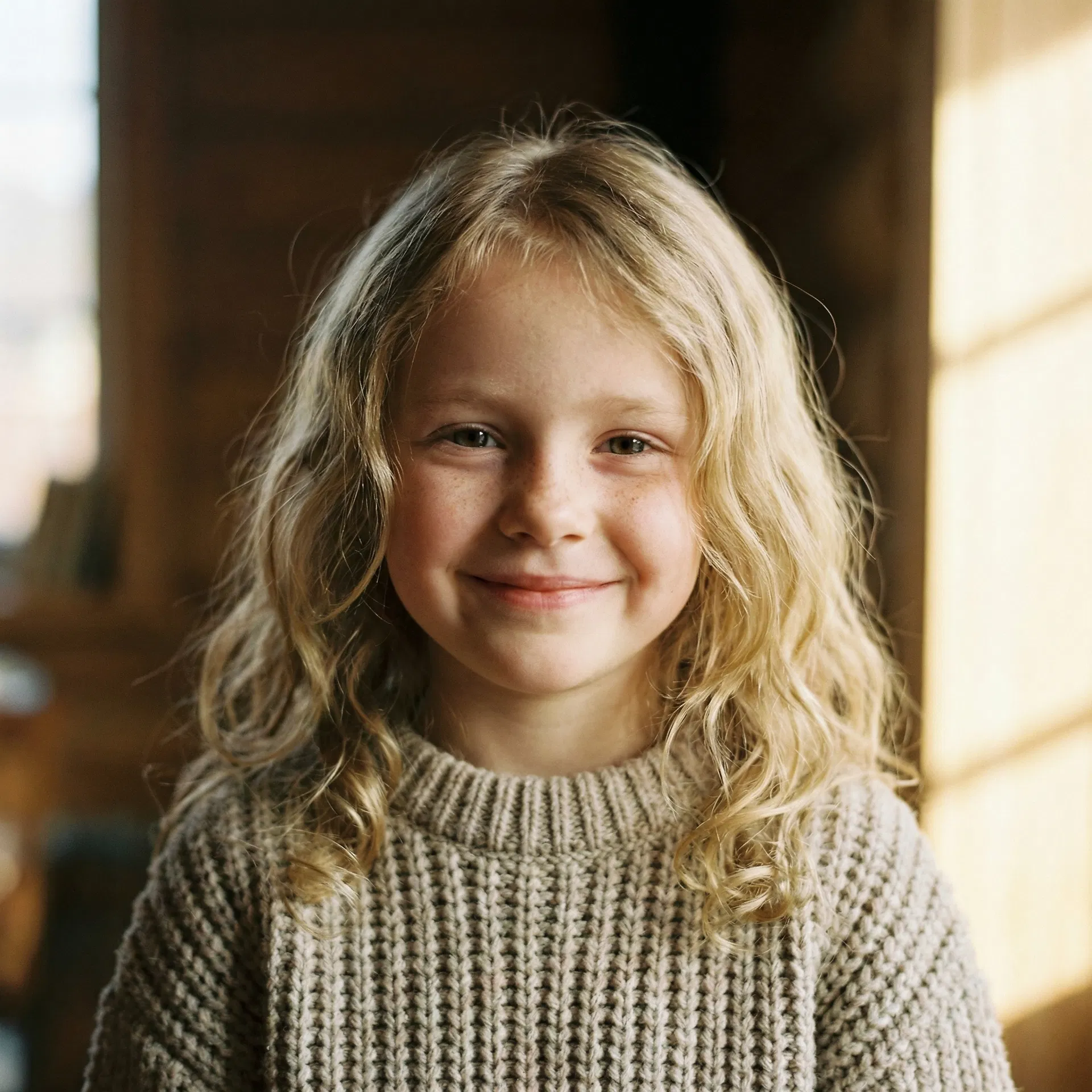 Mädchen liebt ihren Moodsticker