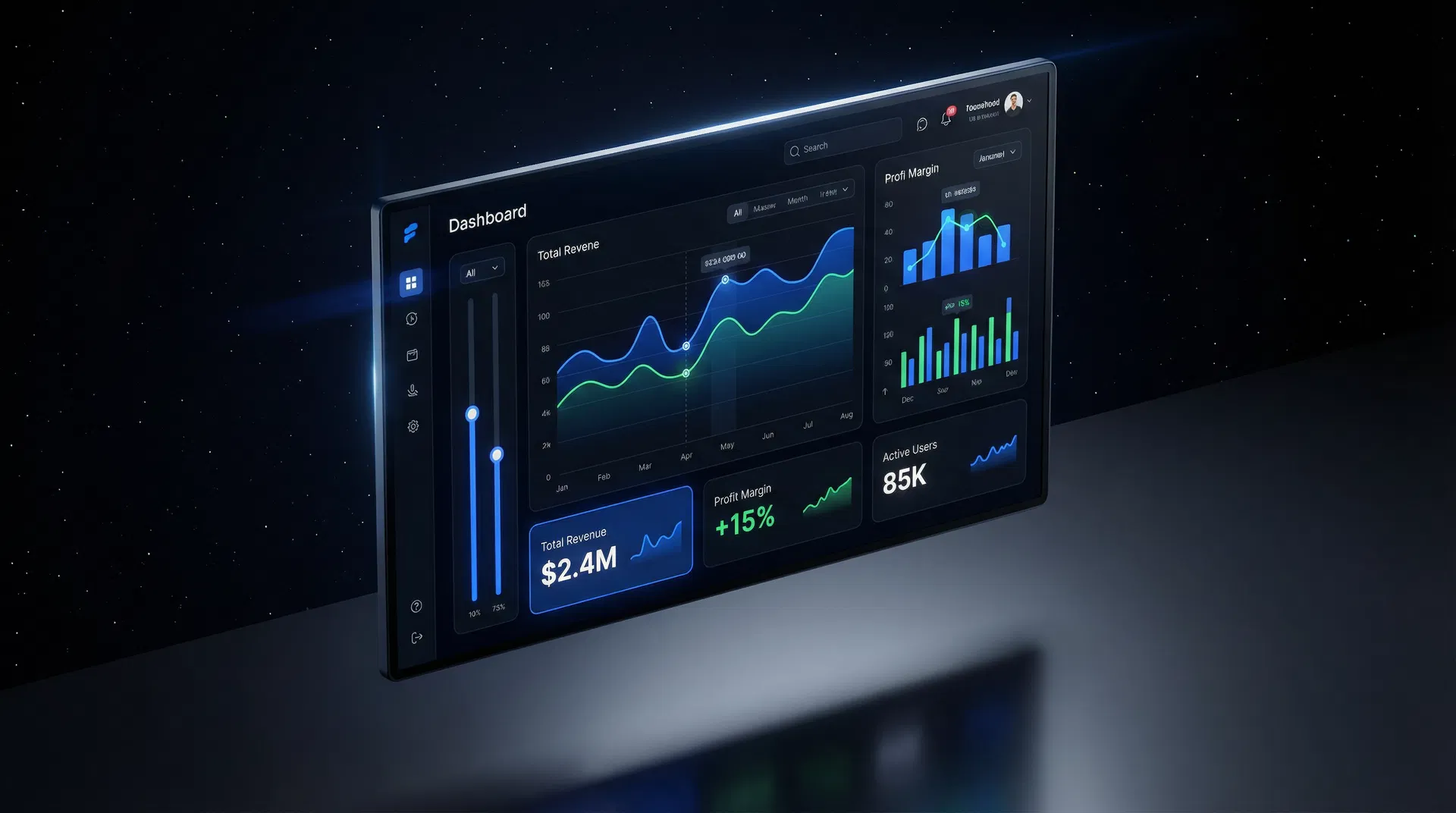BizNexSys Dashboard Preview