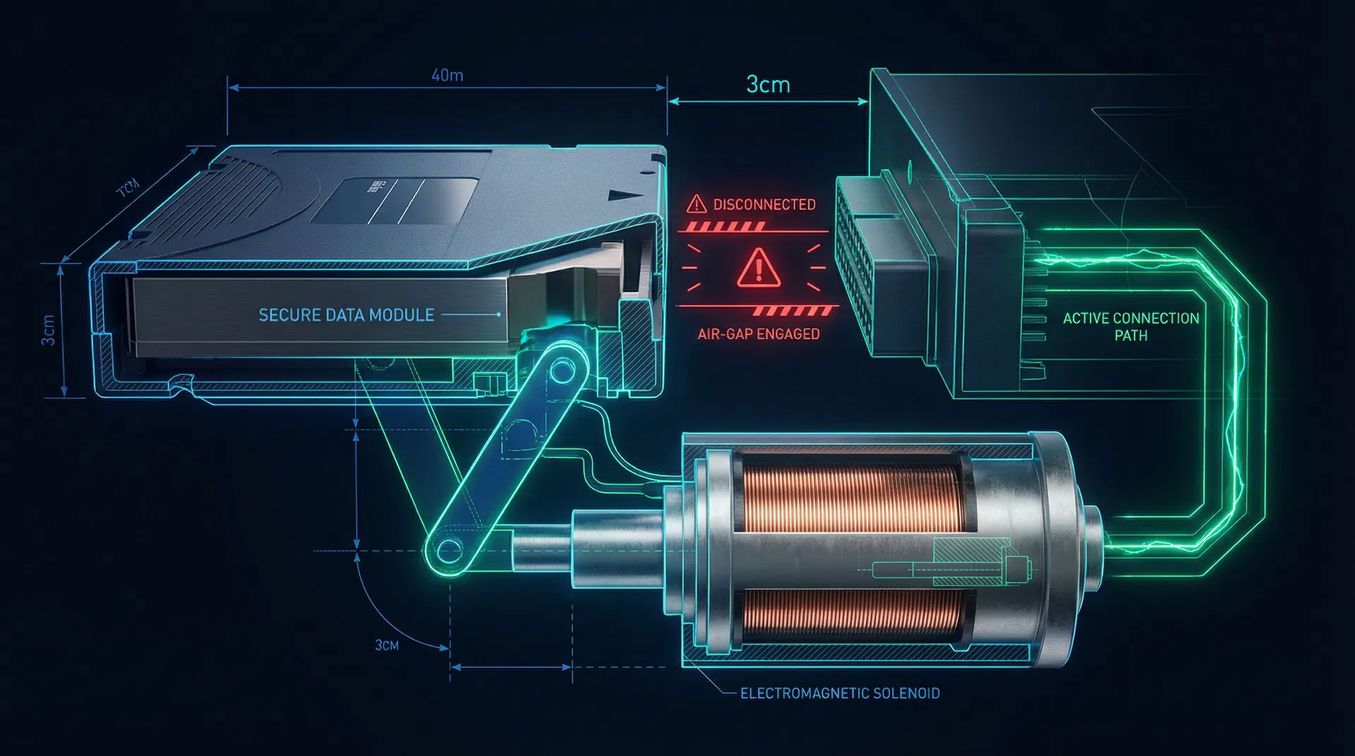 Solenoid Air-Gap Mechanism