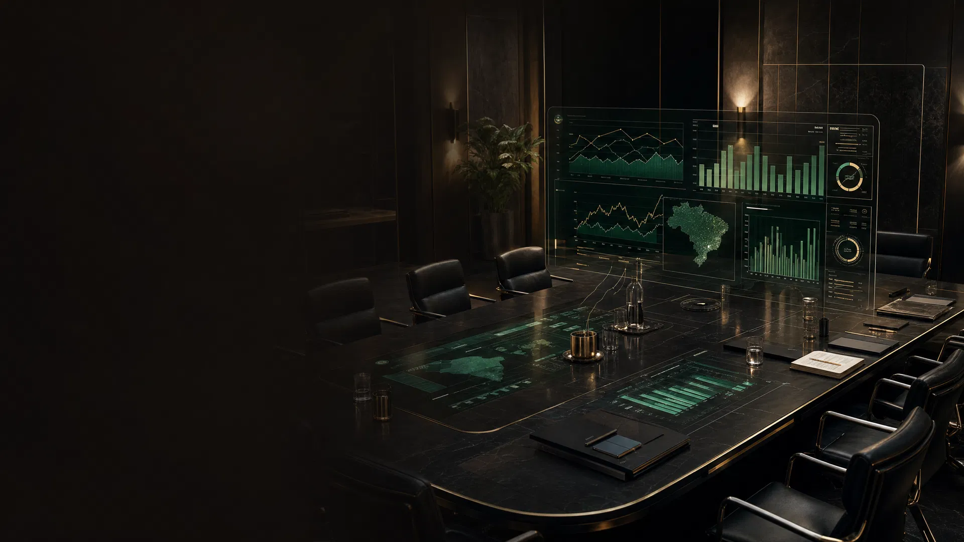 Sala executiva de inteligência operacional