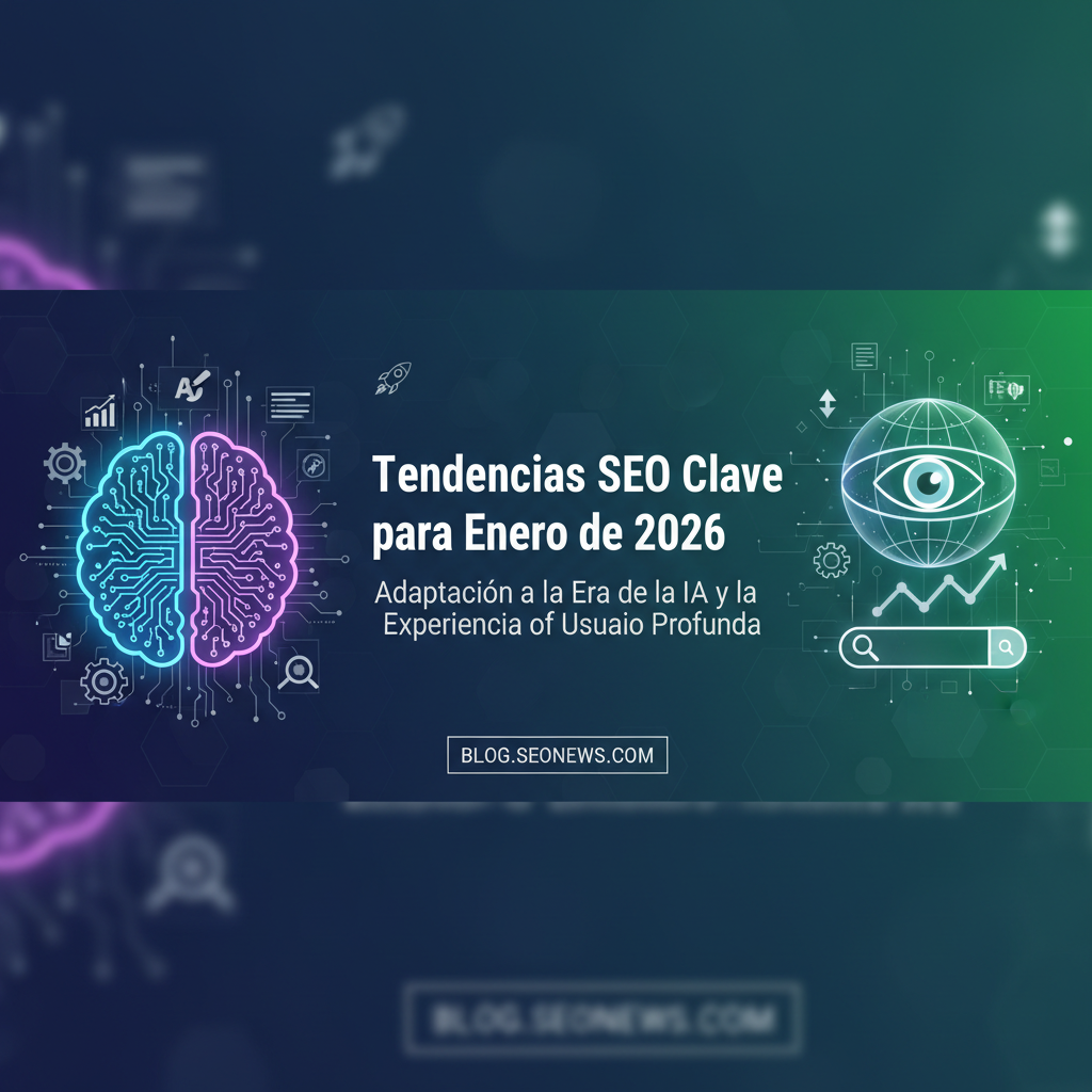 Tendencias SEO Clave para Enero de 2026: Adaptación a la Era de la IA y la Experiencia de Usuario Profunda