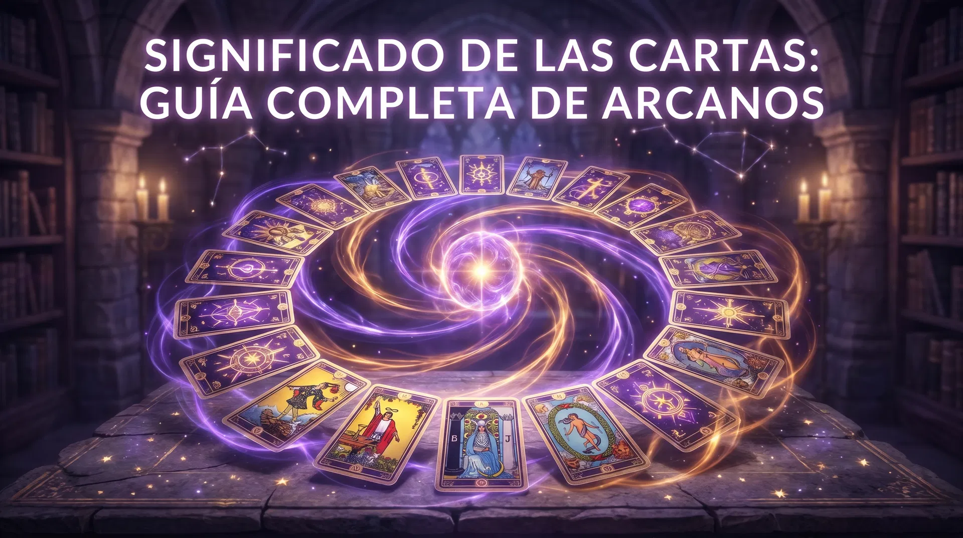 Significado de las Cartas del Tarot: Guía Completa de los Arcanos Mayores