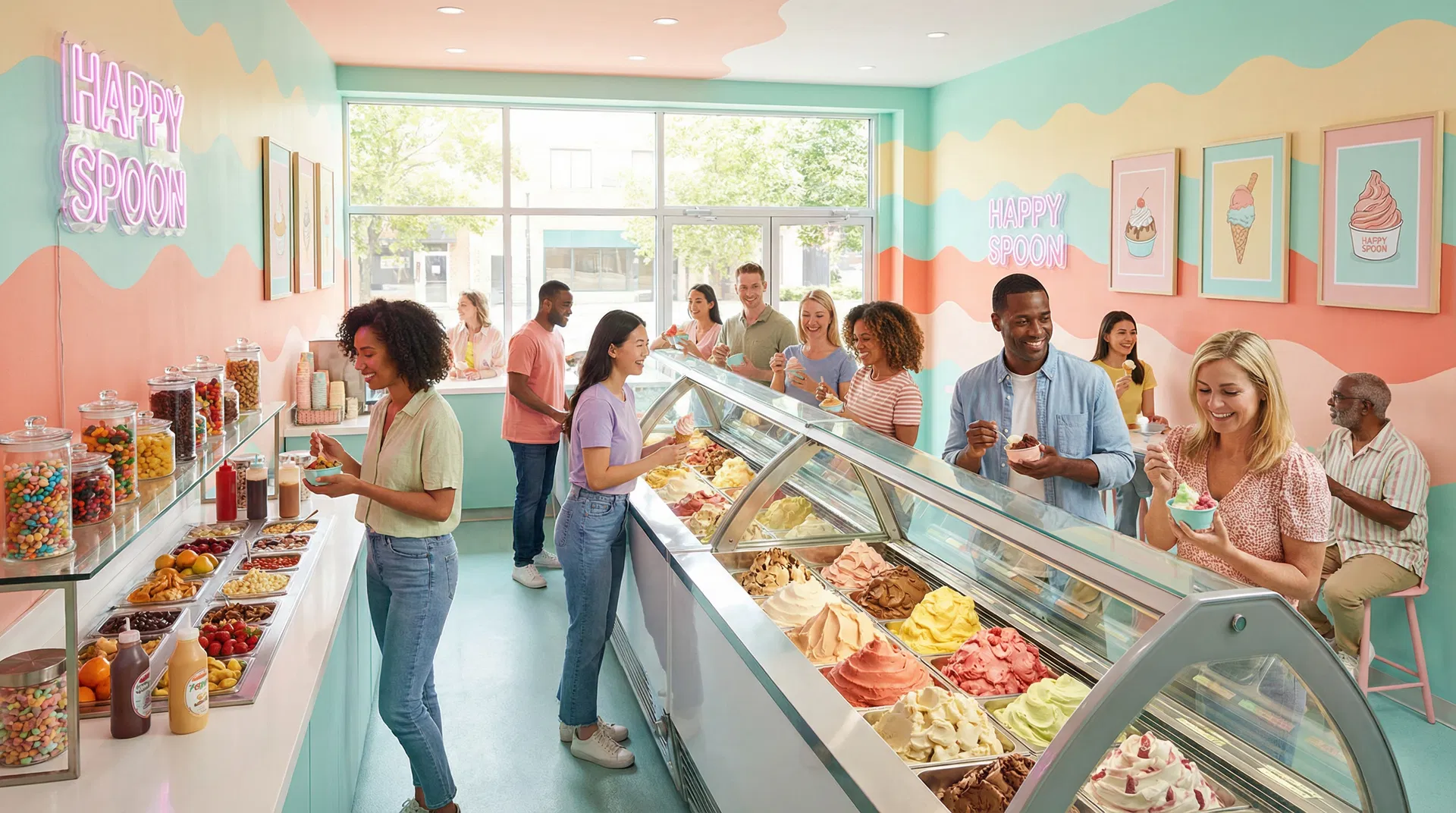 Ice Cream & Yogurt Shop