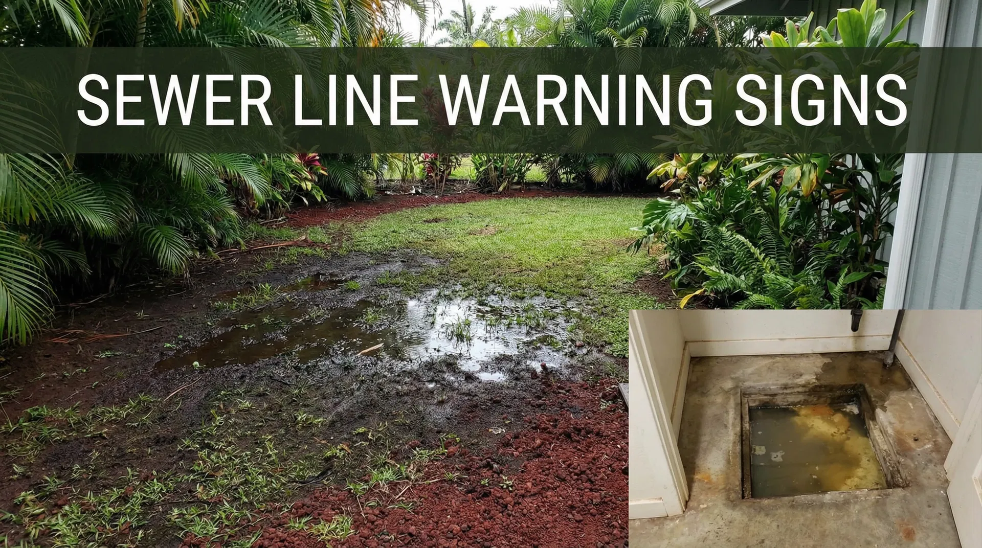 Warning Signs of Sewer Line Problems Every Oahu Homeowner Should Know