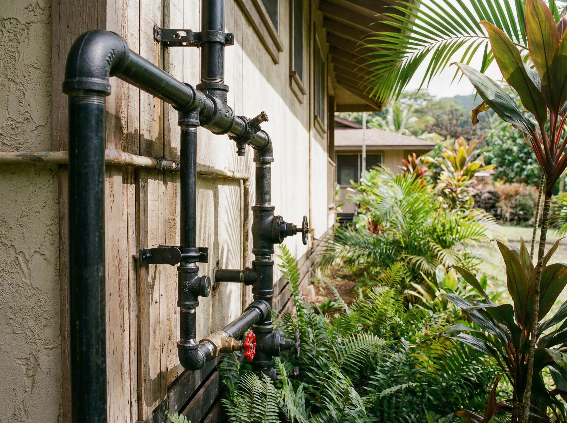 Gas Line Installation - Mililani - After