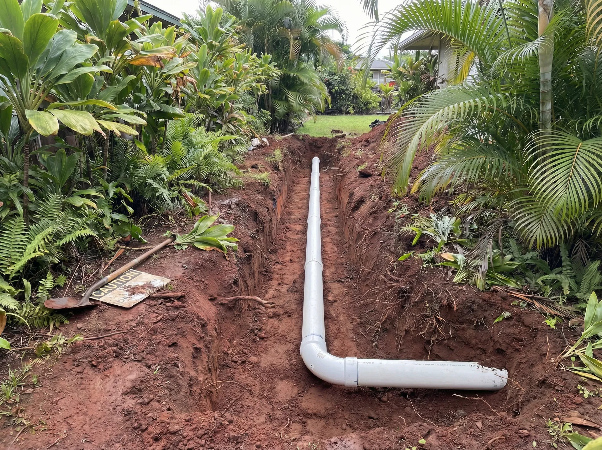 Emergency Sewer Line Repair - Kailua - After