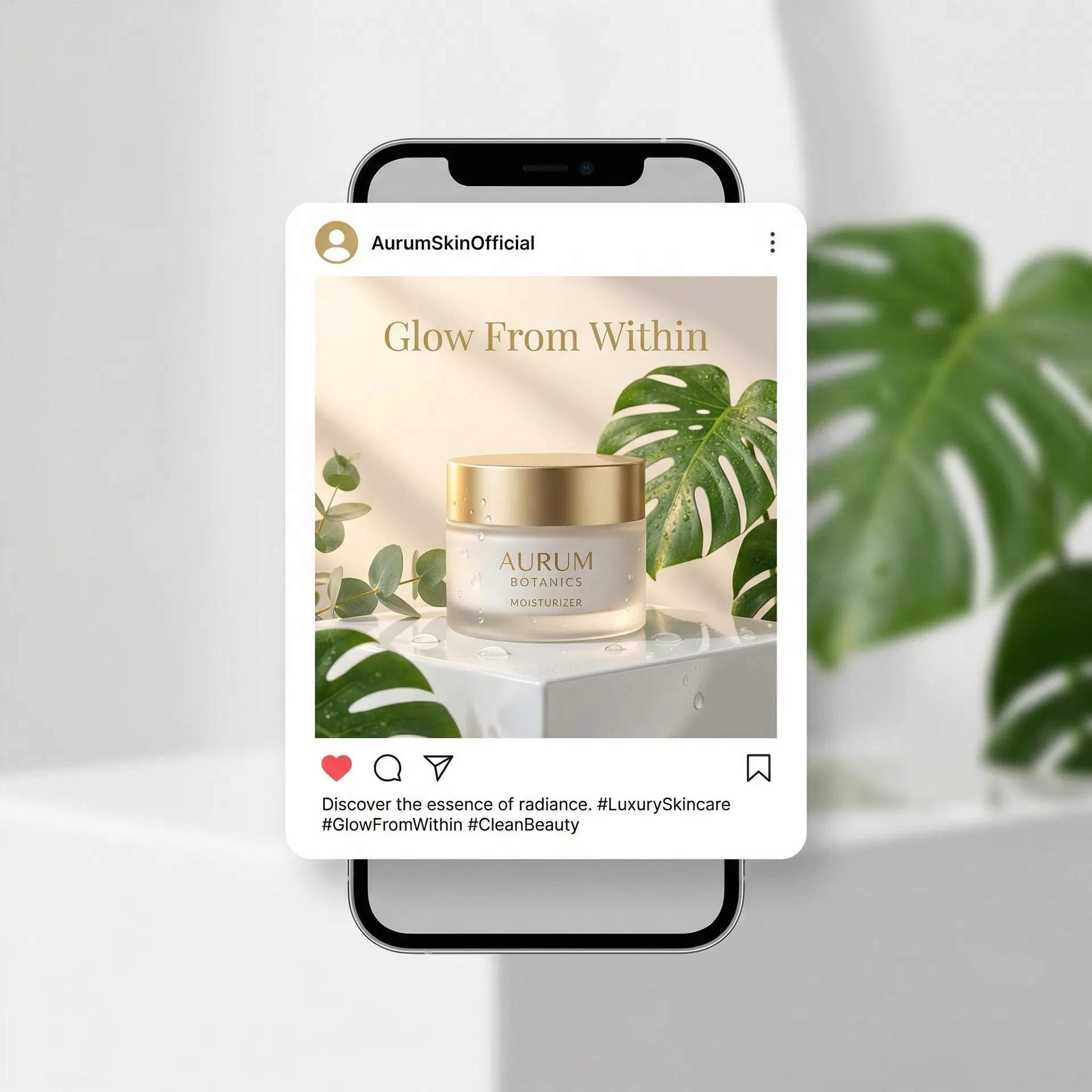 Instagram post - Skincare brand