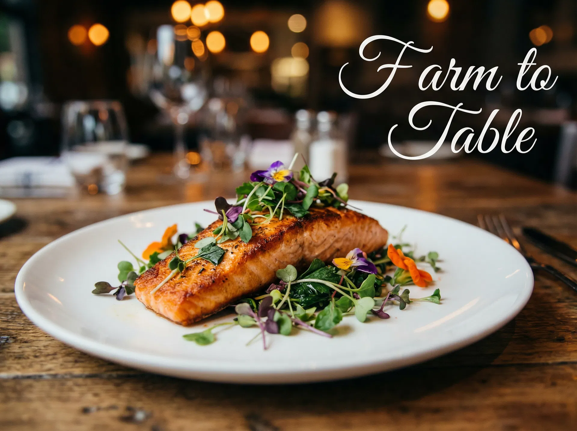 Restaurant promo - Gourmet dining