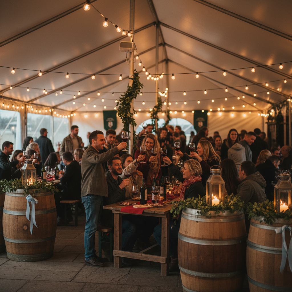 Célébration traditionnelle du vin primeur du Beaujolais