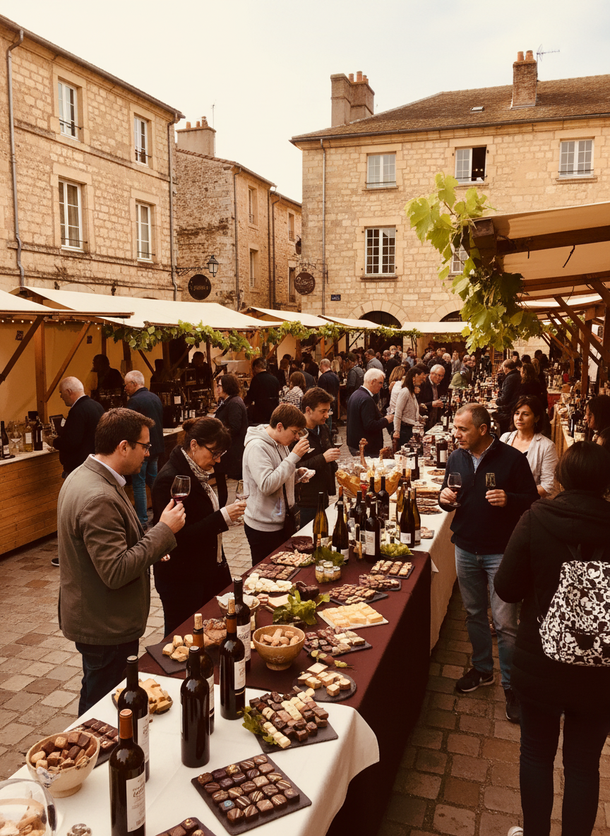 Salon Chocolat, Vins et produits gourmands