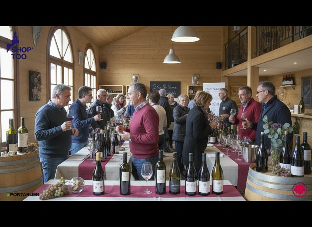 Salon des vins des Caves Jacquot et du Cellier du lac