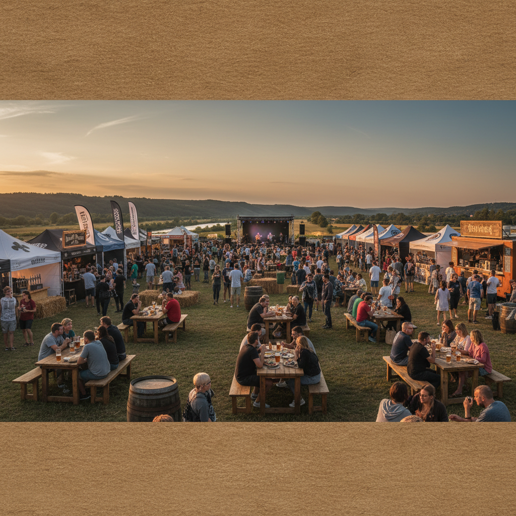 Salon des brasseurs à SAUVAGNON