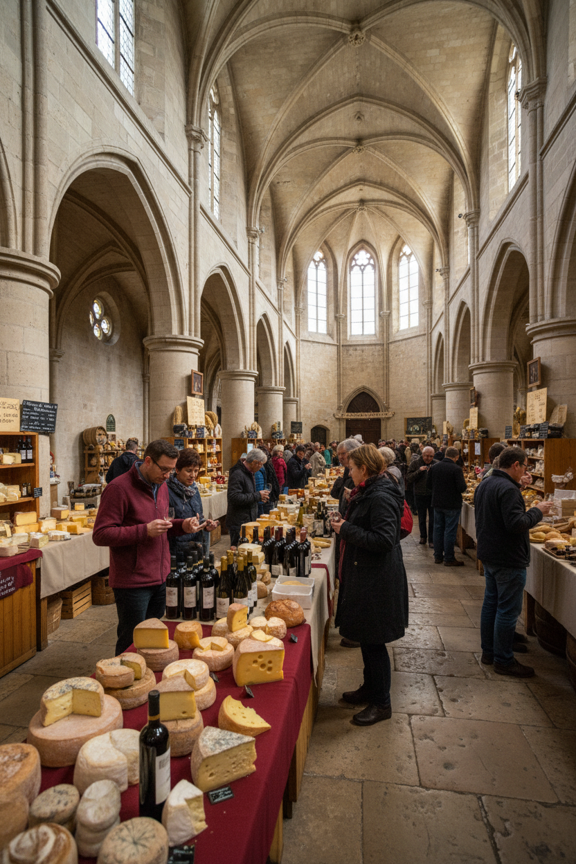 Salon Vin, Pain, Fromage