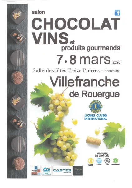 Salon Chocolat, Vins et produits gourmands
