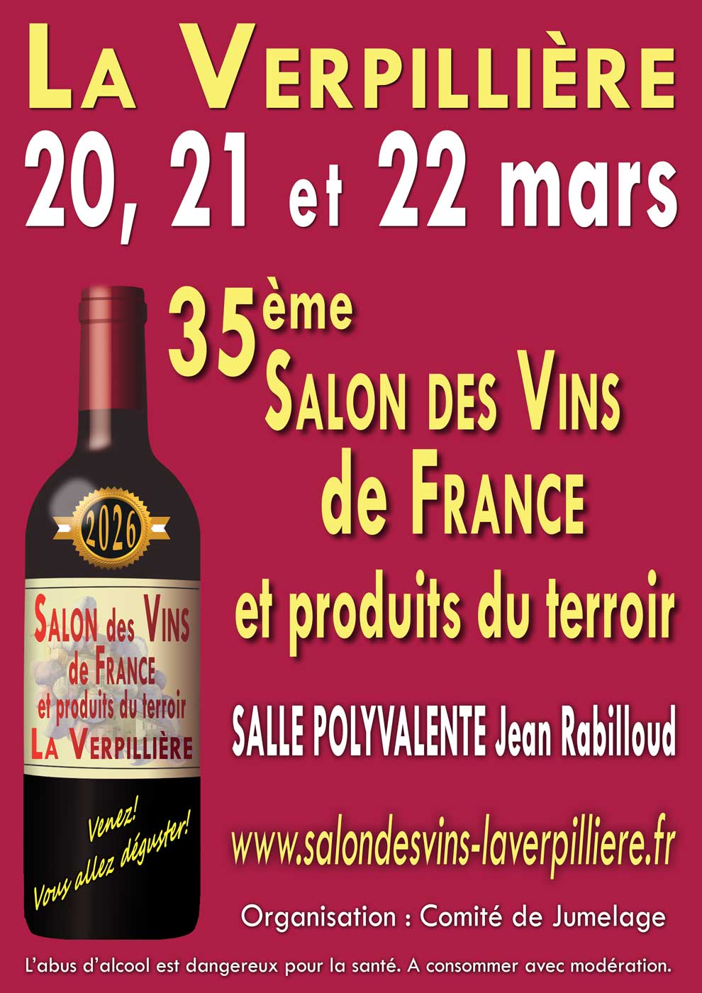 35ème Salon des Vins de France et produits du terroir