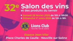 Salon des vins du Lions Club Neuville Val de Saône