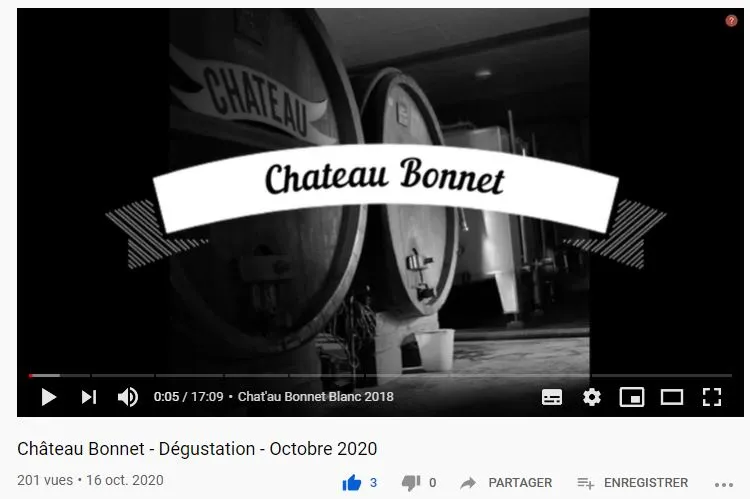 Bandeau Château Bonnet Charlotte et Julien PERRACHON