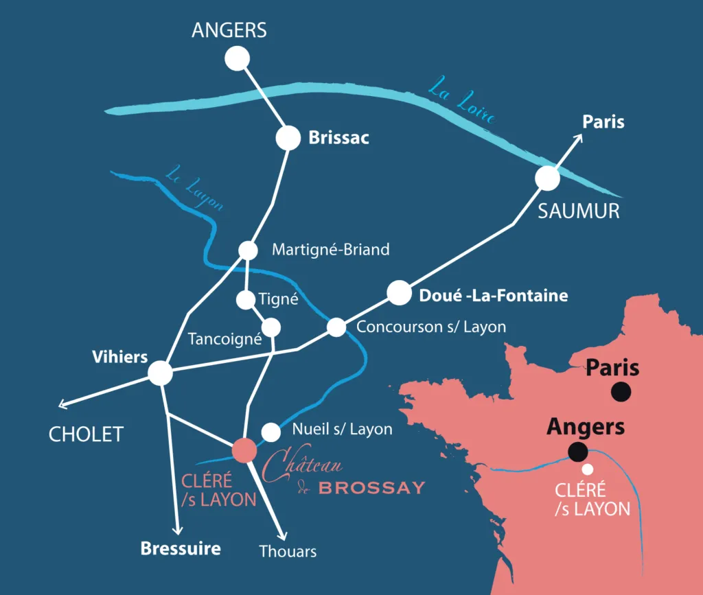 CHATEAU DE BROSSAY Famille DEFFOIS